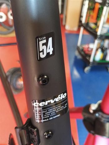 Brugt Cervélo Cervelo R5 Frameset 2025 Road & Gravel — billede 2 af 6