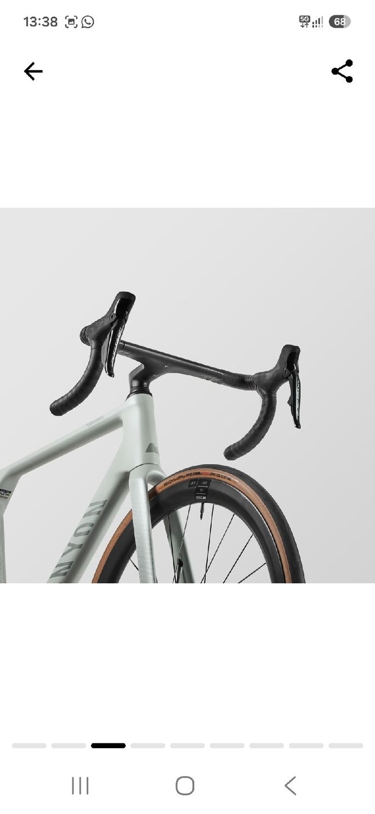 Brugt Canyon Endurace CFR Di2 2024 2024 Road & Gravel — billede 2 af 5