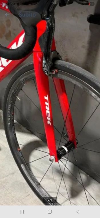 Used Trek Madone 9.9 2017 2017 Road & Gravel, Red — image 7 of 7