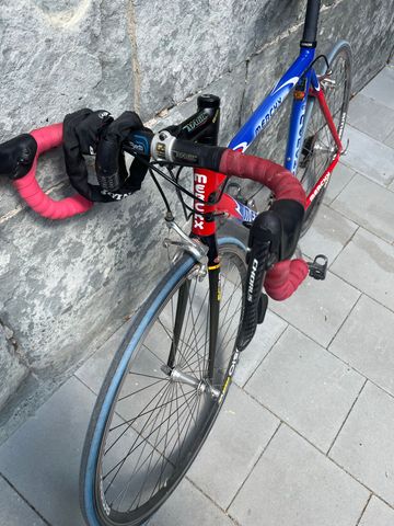 Used Eddy Merckx Custom Campagnolo Chorus 2005 Road & Gravel, Red — image 6 of 8