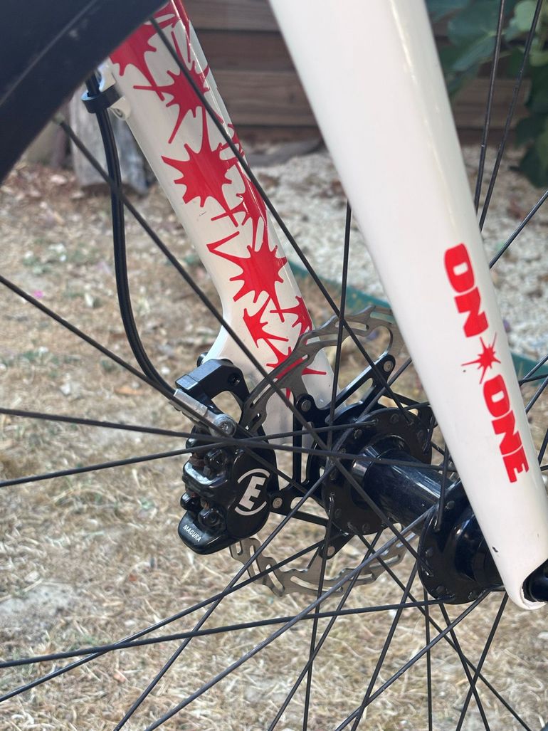 Used On-One Custom SRAM NX Eagle 2016 Mountainbike, White — image 9 of 13