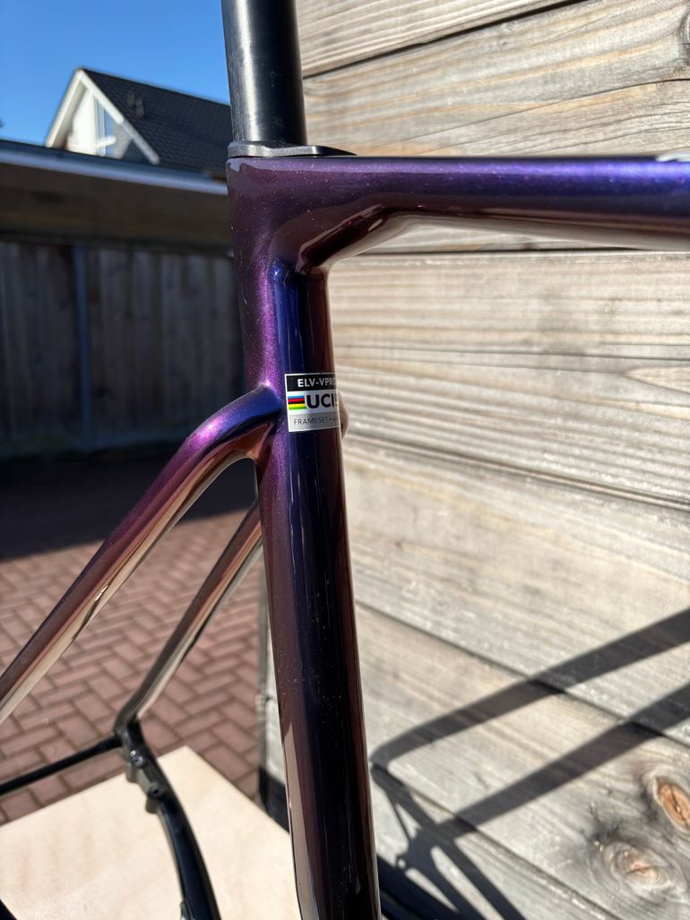 Used Elves Vanyar Pro Frameset 2024 Road & Gravel, Blue — image 2 of 8