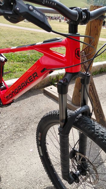 Gebrauchtes Mondraker CHASER 2024 2024 Mountainbike, Rot, 29 — Bild 3 von 4