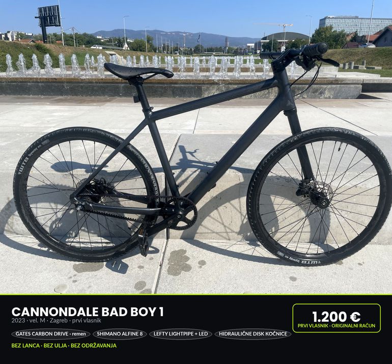 Gebrauchtes Cannondale Bad Boy 1 2021 2021 Urban, Schwarz — Bild 3 von 12