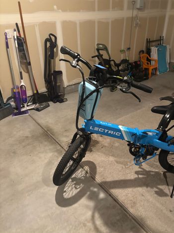 Used Lectric eBikes Xp Lite 2024 Urban, Blue — image 3 of 3