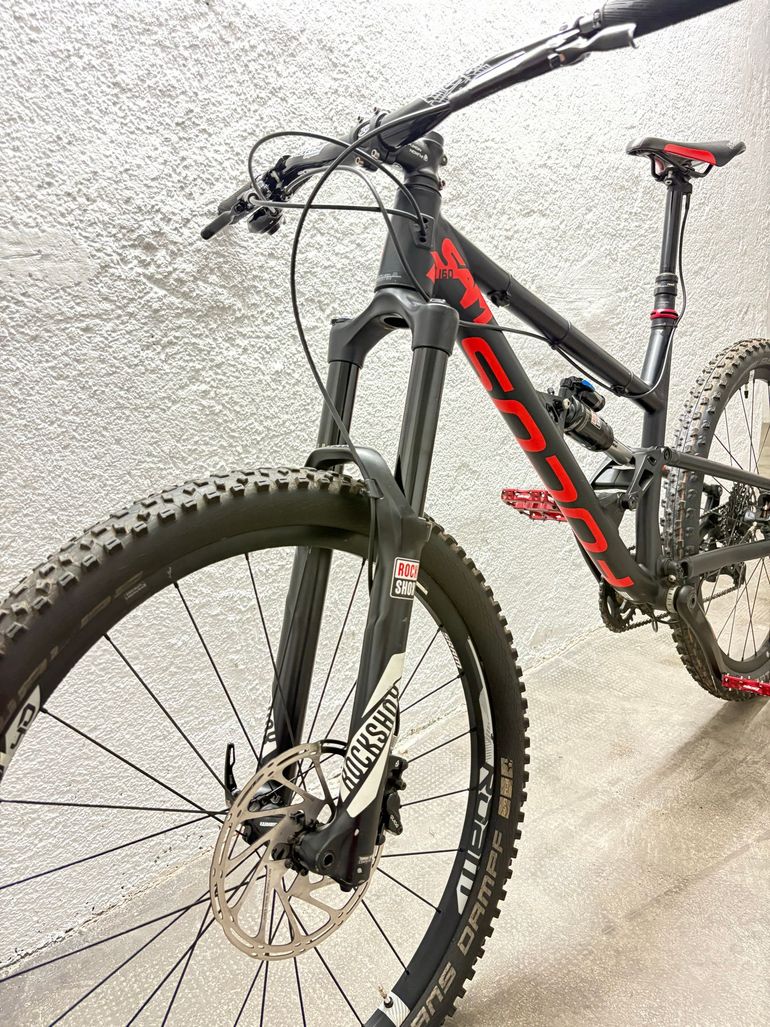 Used FOCUS SAM 1.0 Custom SRAM GX 2015 Mountainbike, Black — image 2 of 8