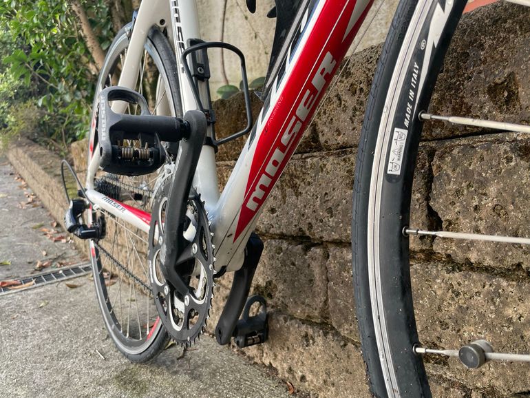 Used Moser Custom Campagnolo Veloce 2012 Road & Gravel, White — image 13 of 15