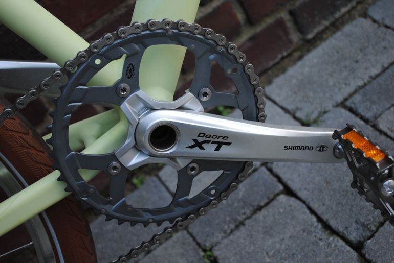 Gebrauchtes Cannondale Caad3 M900 Singlespeed 1995 Mountainbike, Grün — Bild 7 von 9