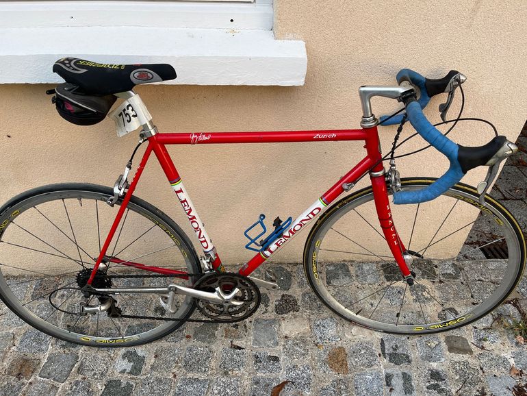 Used LeMond Bicycles Custom Shimano Ultegra 1998 Road & Gravel, Red — image 1 of 3