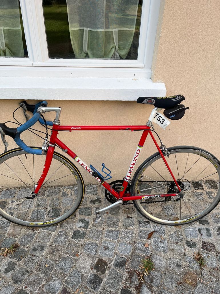 Used LeMond Bicycles Custom Shimano Ultegra 1998 Road & Gravel, Red — image 2 of 3