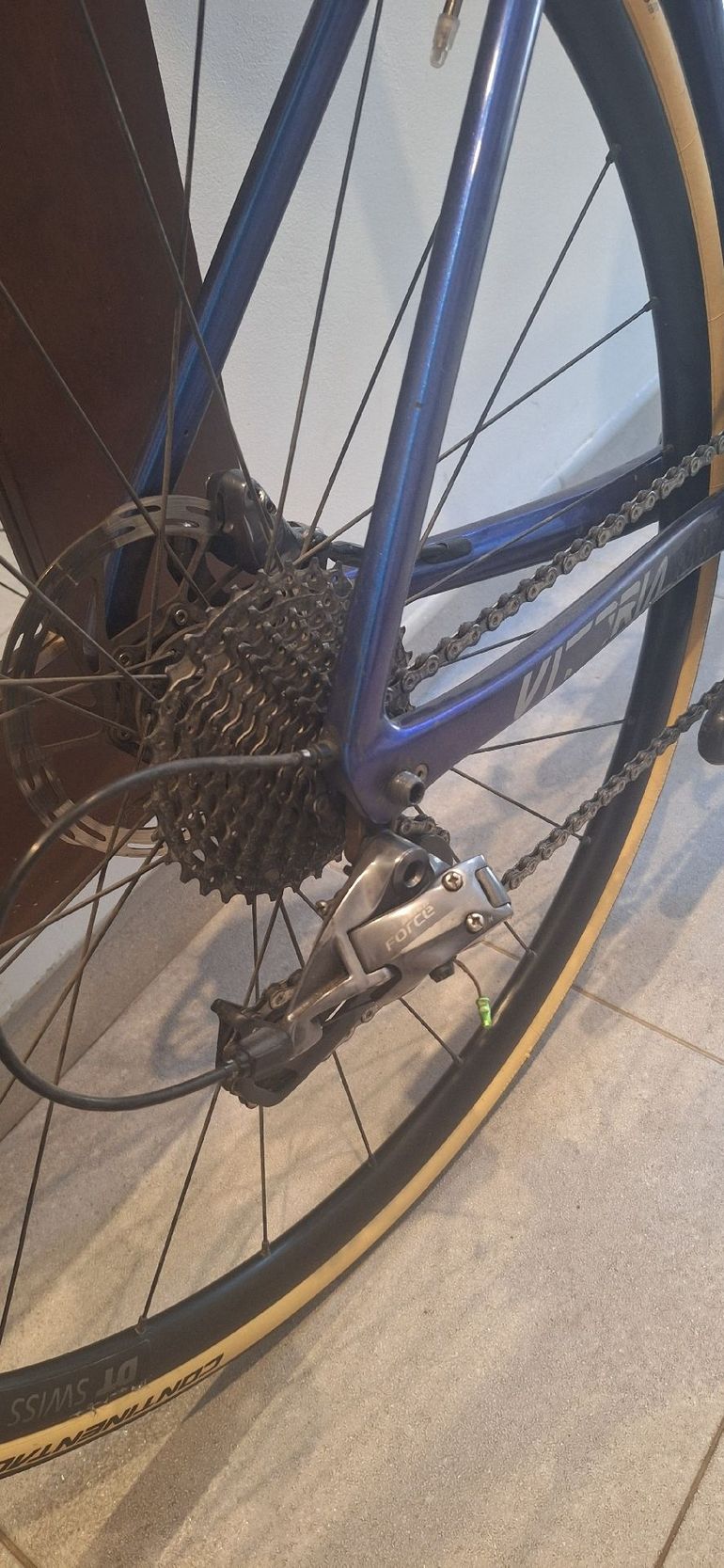 Gebrauchtes Vitoria Custom SRAM Force 2022 Road & Gravel, Blau — Bild 3 von 5