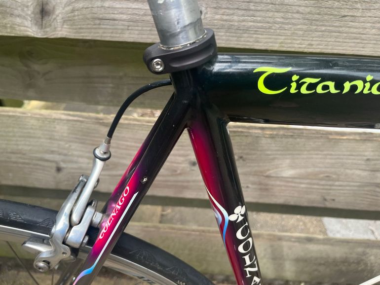 Używany Colnago Titanio Art Decor 1997 Road & Gravel — zdjęcie 13 z 17