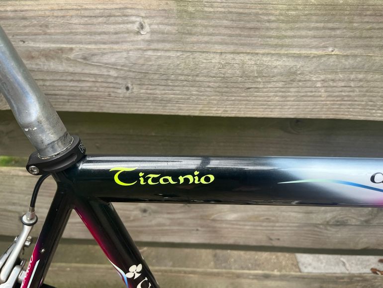 Używany Colnago Titanio Art Decor 1997 Road & Gravel — zdjęcie 12 z 17