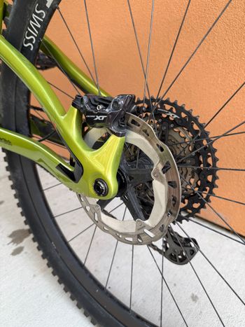 Used Pivot Switchblade Pro XT/XTR 2022 2022 Mountainbike, Green, 29 — image 13 of 16