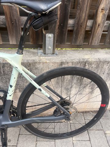 Canyon Grizl CF SL 8 2022 2022 Road & Gravel usato, Grigio chiaro — immagine 12 di 22