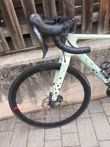 Canyon Grizl CF SL 8 2022 2022 Road & Gravel usato, Grigio chiaro — immagine 11 di 22