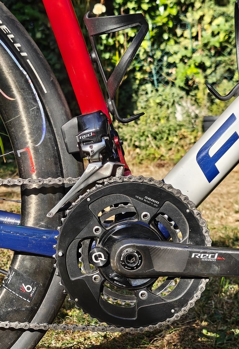 Brugt Focus IZALCO MAX 9.8 56cm Sram Red eTap HED wheelset 2022 Road & Gravel — billede 8 af 19