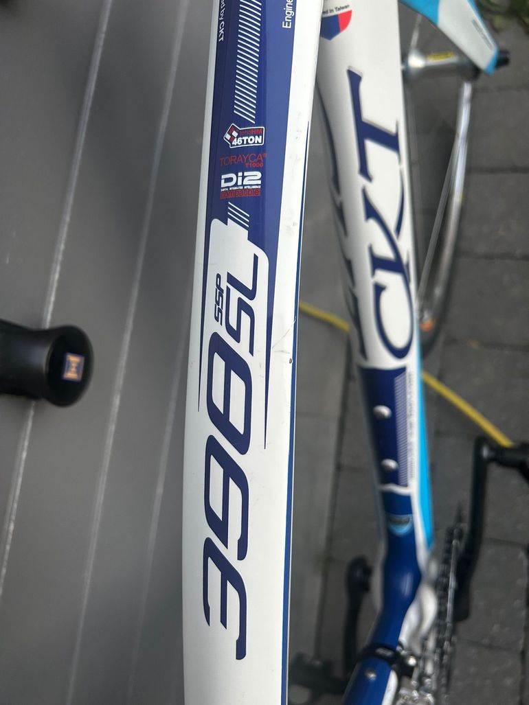 CKT 398 SSP SL - Team La Pomme Marseille 2013 Road & Gravel usato, Bianco — immagine 15 di 51