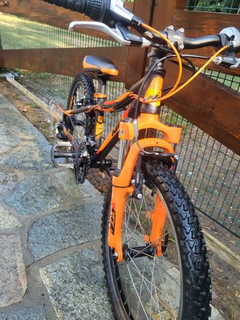 Used KTM Wild Shimano Altus 2018 Youth, Orange — image 3 of 4