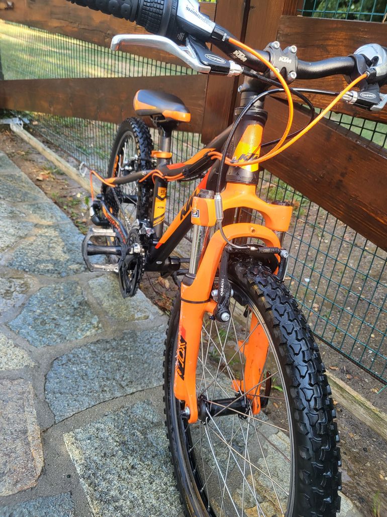 Used KTM Wild Shimano Altus 2018 Youth, Orange — image 3 of 4