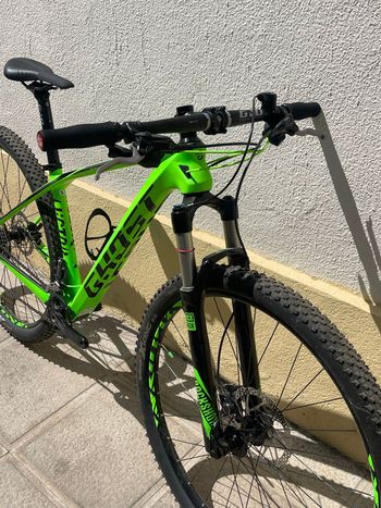 Used Ghost Lector Shimano Deore 2018 Mountainbike, Green — image 2 of 4