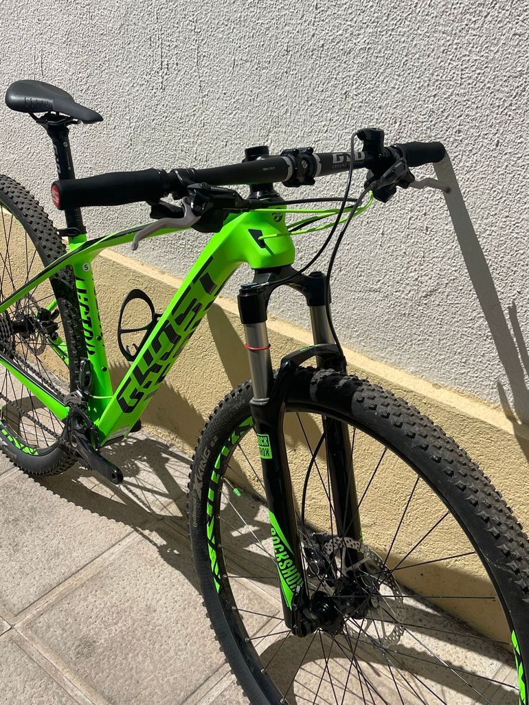 Used Ghost Lector Shimano Deore 2018 Mountainbike, Green — image 2 of 4