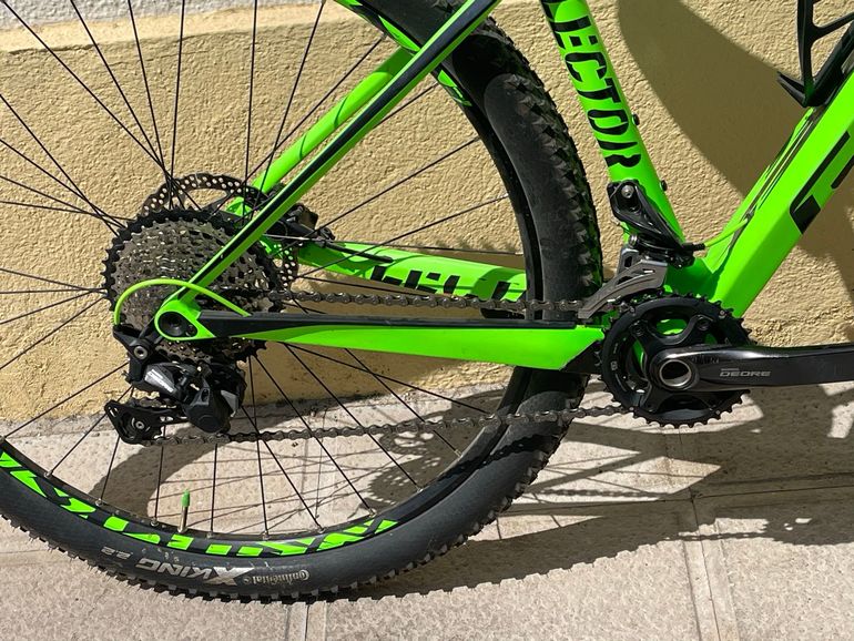 Used Ghost Lector Shimano Deore 2018 Mountainbike, Green — image 4 of 4