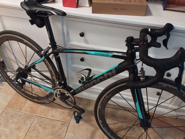 Used Bianchi Via Nirone Sora 2016 2016 Road & Gravel, Green — image 2 of 4
