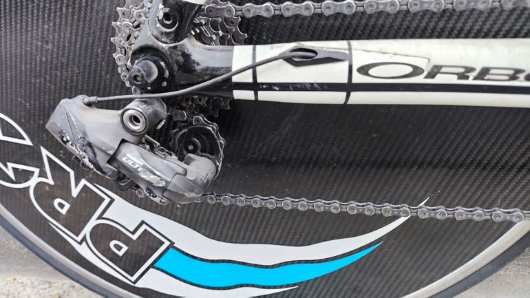 Gebrauchtes Orbea Ordu Shimano Ultegra Di2 2016 Road & Gravel, Weiß — Bild 3 von 9