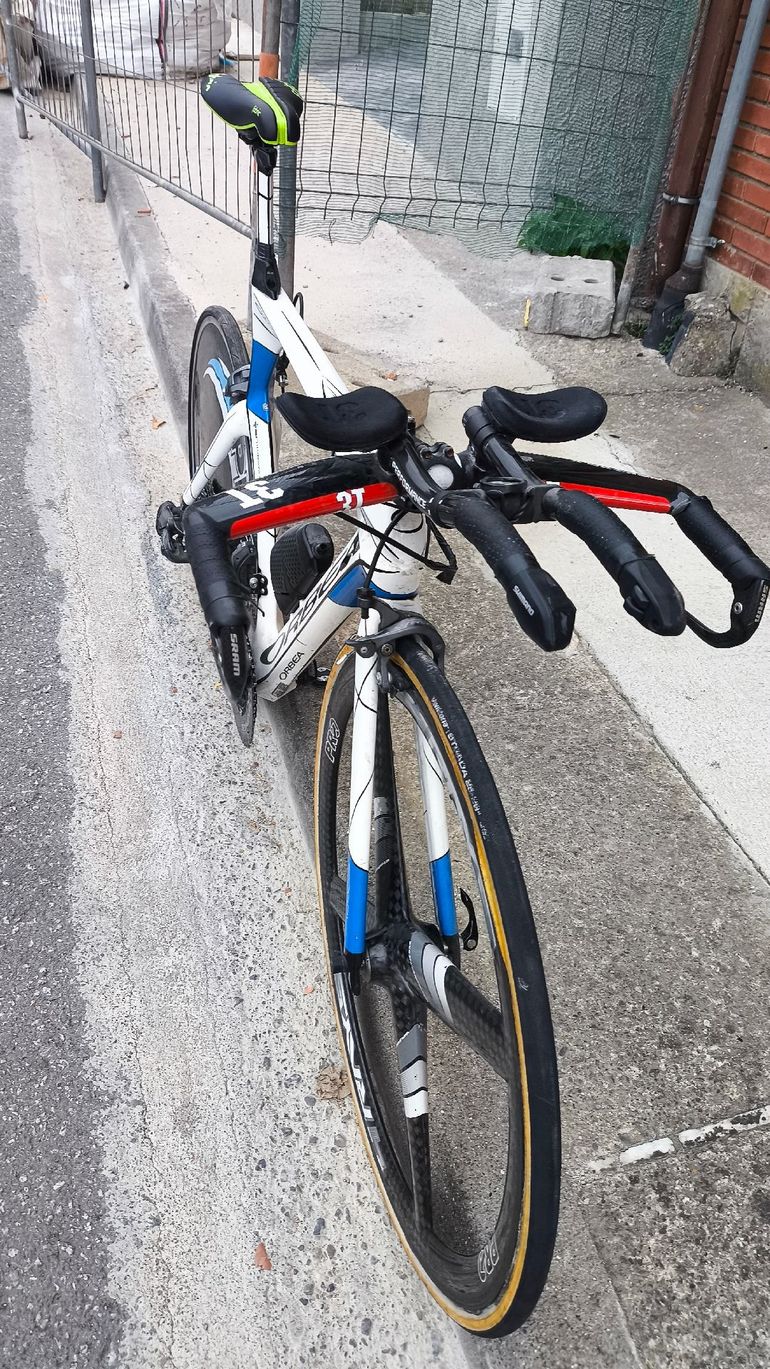 Gebrauchtes Orbea Ordu Shimano Ultegra Di2 2016 Road & Gravel, Weiß — Bild 5 von 9