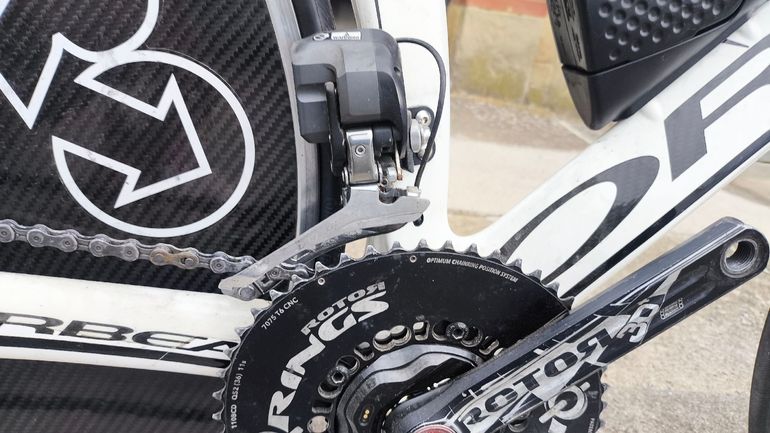 Gebrauchtes Orbea Ordu Shimano Ultegra Di2 2016 Road & Gravel, Weiß — Bild 4 von 9