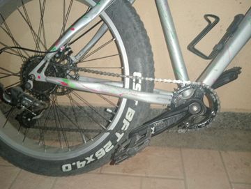 Fat Bike Custom Campagnolo Veloce 2016 Mountainbike de segunda mano, Gris claro — imagen 3 de 8