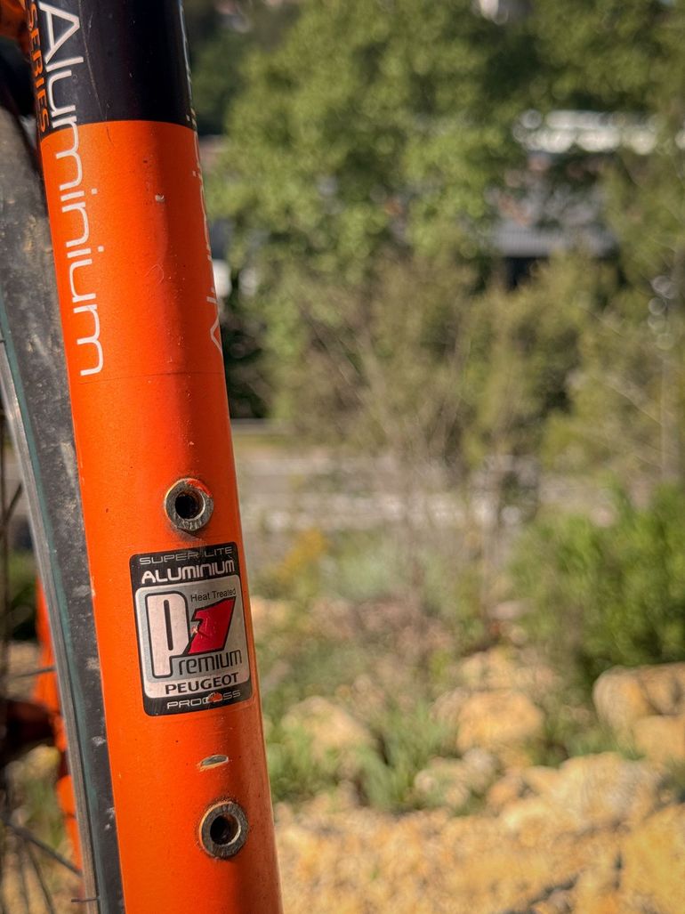 Used Peugeot Custom Shimano Exage 2000 Road & Gravel, Orange — image 3 of 7