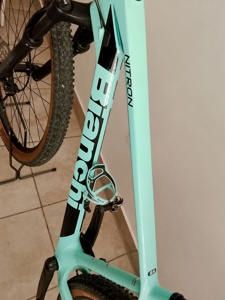 Gebrauchtes Bianchi Nitron 9.2 XT/SLX 2024 2024 Mountainbike, Blau, 29 — Bild 3 von 4