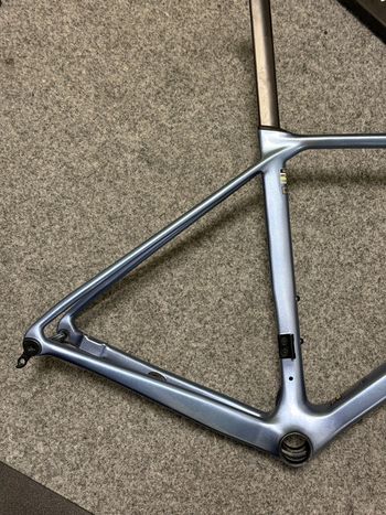 Giant TCR Advanced 0 2025 Frameset 2025 Road & Gravel usato, Blu — immagine 2 di 11