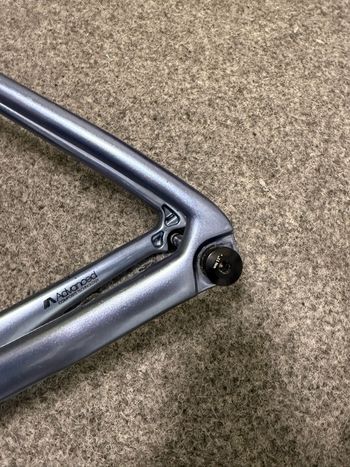 Giant TCR Advanced 0 2025 Frameset 2025 Road & Gravel usato, Blu — immagine 7 di 11
