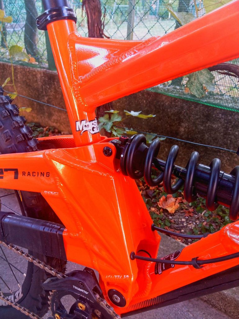 Tweedehands Orange 327 Shimano Saint 2021 Mountainbike — afbeelding 3 van 13