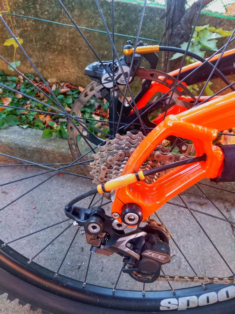 Tweedehands Orange 327 Shimano Saint 2021 Mountainbike — afbeelding 6 van 13