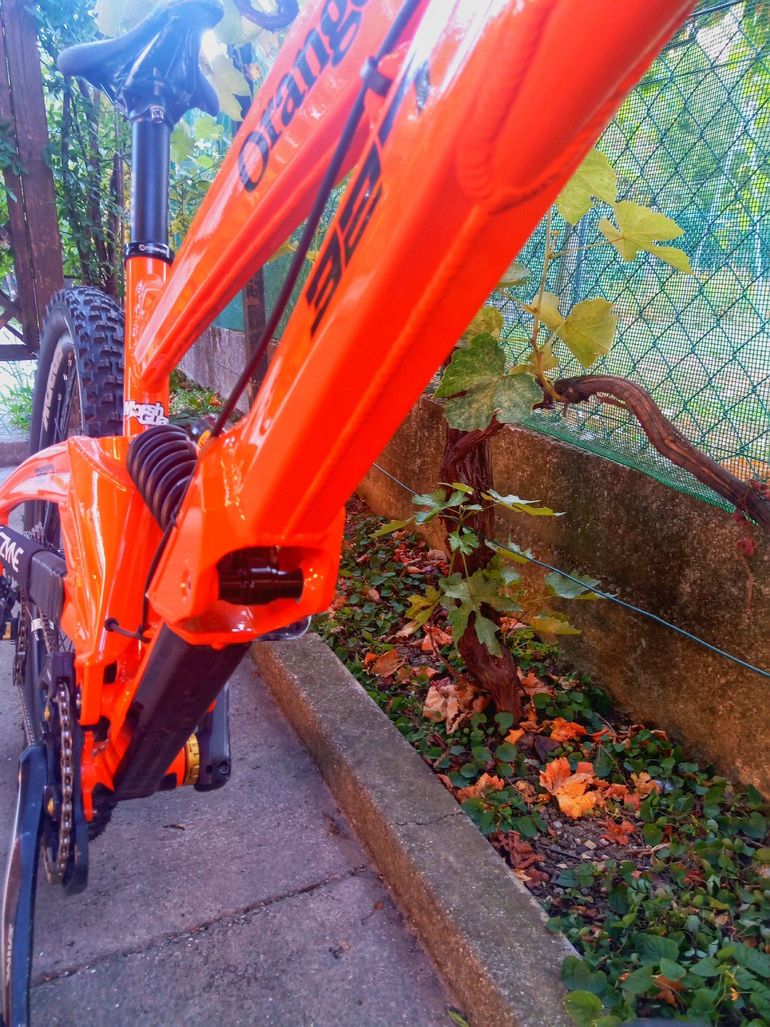 Tweedehands Orange 327 Shimano Saint 2021 Mountainbike — afbeelding 9 van 13