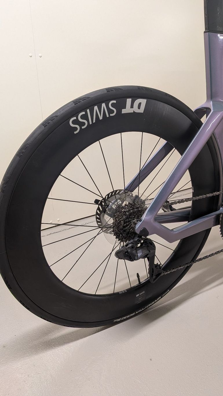 Canyon Speedmax CF 8 Di2 2026 2026 Road & Gravel usato, Grigio chiaro — immagine 5 di 9