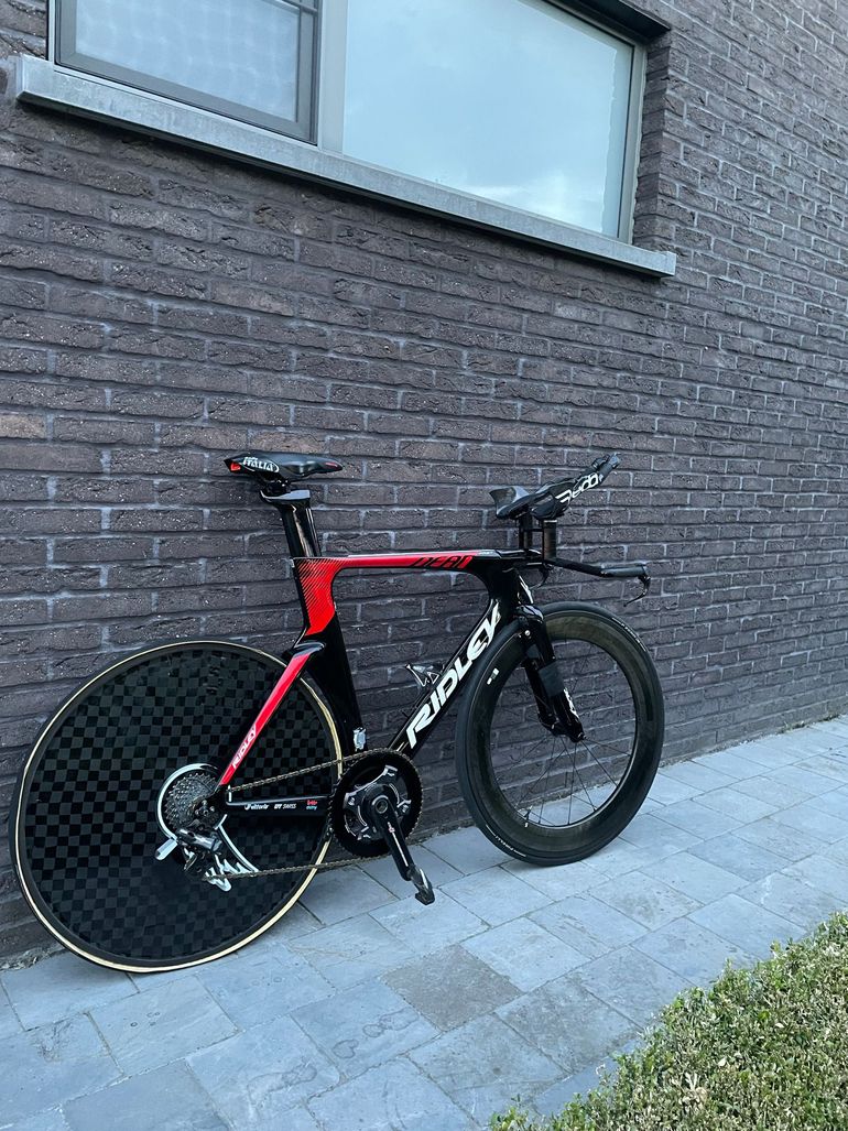 Used Ridley Dean TT Campagnolo Super Record EPS 2020 Road & Gravel, Black — image 3 of 6