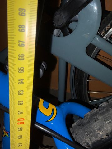 Used Cannondale Custom Shimano SLX 2005 Mountainbike, Blue — image 4 of 5