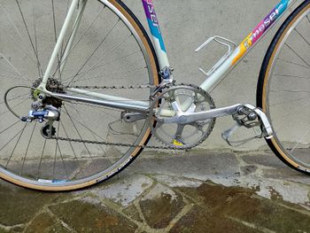 Gebrauchtes Francesco Moser Stile Shimano Exage 1989 Road & Gravel, Weiß — Bild 4 von 6