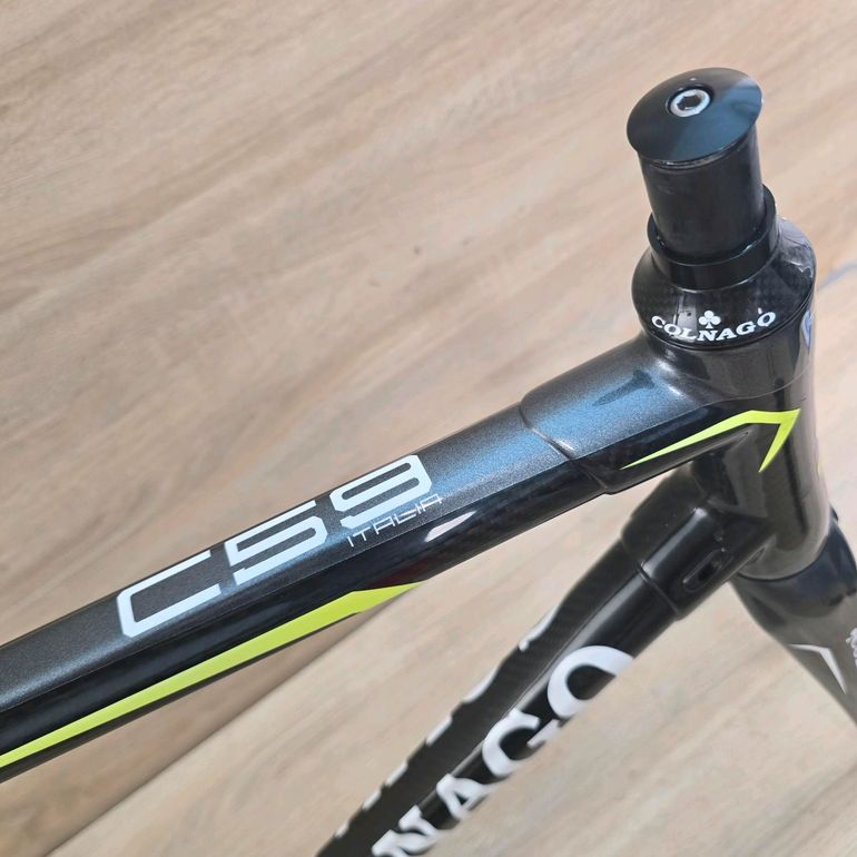 Colnago C59 Italia Frameset 2014 Road & Gravel usato, Nero — immagine 30 di 56
