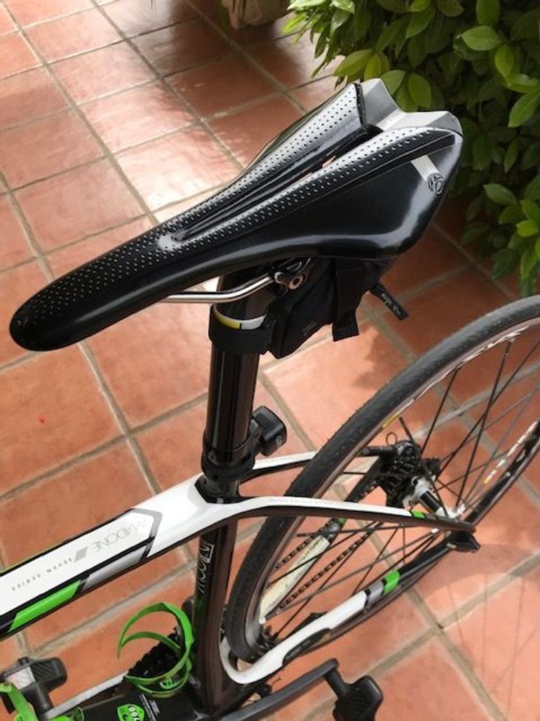 Trek Madone 7 2015 Road & Gravel usato, Verde — immagine 9 di 12