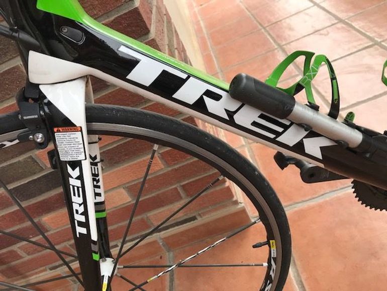Trek Madone 7 2015 Road & Gravel usato, Verde — immagine 6 di 12