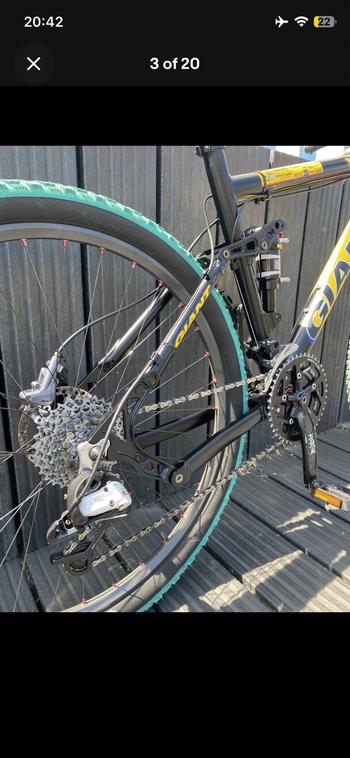 Brugt Giant NRS XTC 2001 Mountainbike — billede 4 af 9