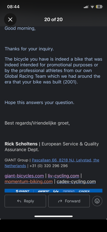 Brugt Giant NRS XTC 2001 Mountainbike — billede 9 af 9