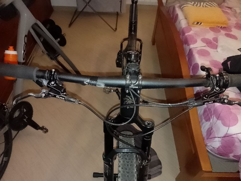 Gebrauchtes Lee Cougan Custom SRAM GX Eagle AXS 2022 Mountainbike, Schwarz — Bild 2 von 3