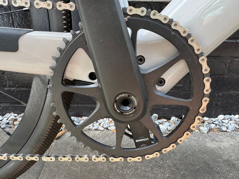 Canyon Roadlite:ON CF 9 LTD 2023 2023 Urban usato, Grigio chiaro — immagine 6 di 15